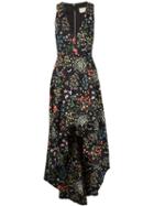 Alice+olivia 'aveena' Dress, Women's, Size: 2, Black, Spandex/elastane/silk/cotton