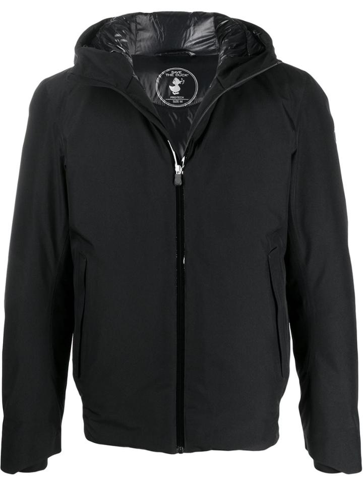 Save The Duck Padded Parka Coat - Blue