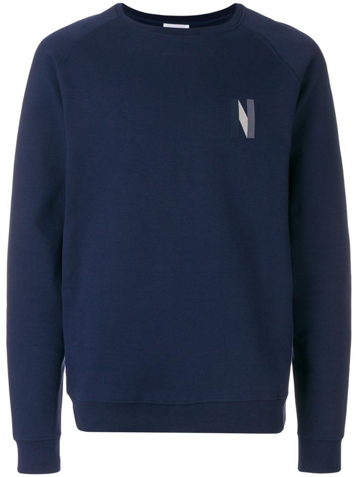 Norse Projects Boiler Sweatshirt - Blue