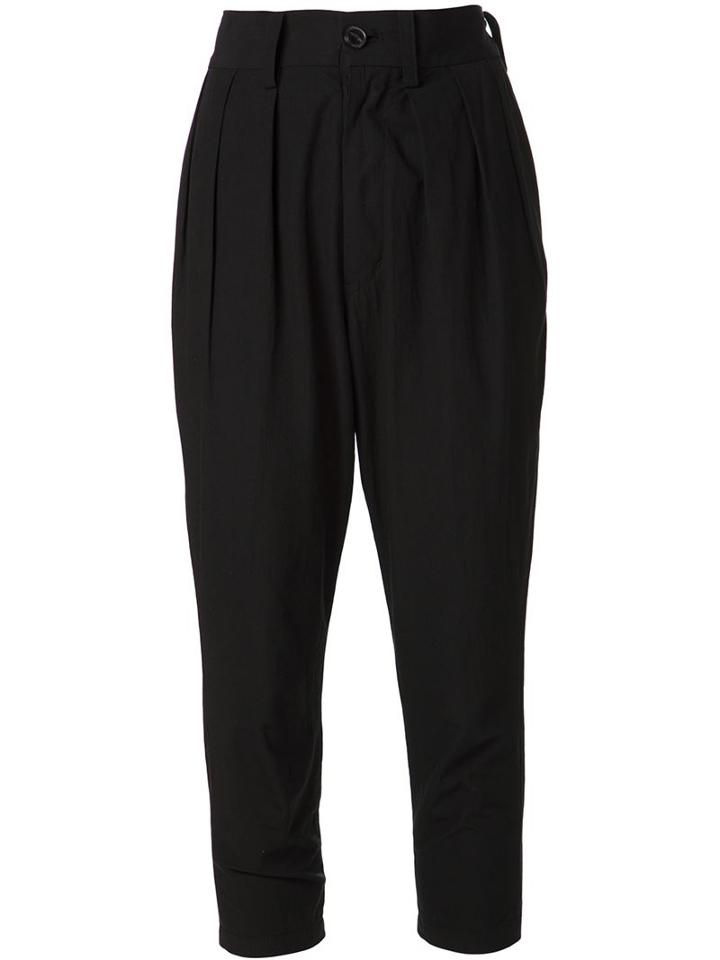 Arts & Science High Waisted Trousers, Women's, Size: 0, Black, Cotton