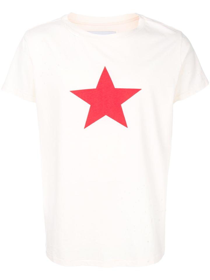 Garcons Infideles Short Sleeved Star T-shirt - White