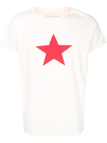 Garcons Infideles Short Sleeved Star T-shirt - White