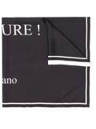 Moschino Pure! Square Scarf - Black