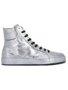 Jil Sander Metallic Hi-tops