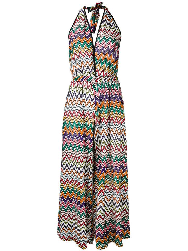 Missoni - Zigzag Jumpsuit - Women - Polyester/cupro/viscose - 42, Women's, Polyester/cupro/viscose