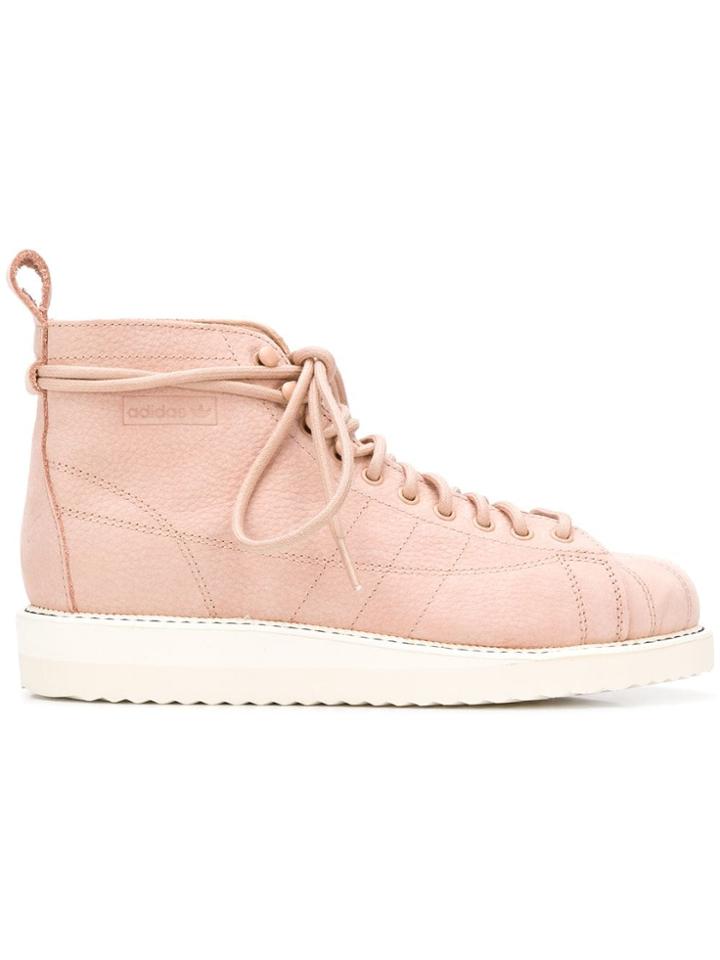 Adidas Adidas B37816 Ash Pearl Leather/fur/exotic Skins->leather -