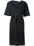 Jil Sander Ruffled Oversize Shift Dress