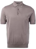 Lardini Classic Polo Shirt, Men's, Size: 54, Brown, Cotton