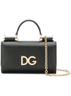 Dolce & Gabbana Mini Von Wallet Crossbody Bag - Black
