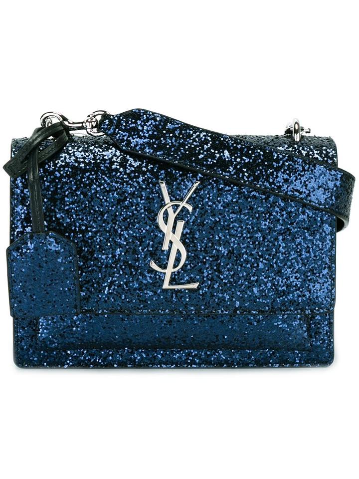 Saint Laurent Glitter Crossbody Bag