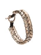Tobias Wistisen Interlaced Bracelet, Men's, Metallic