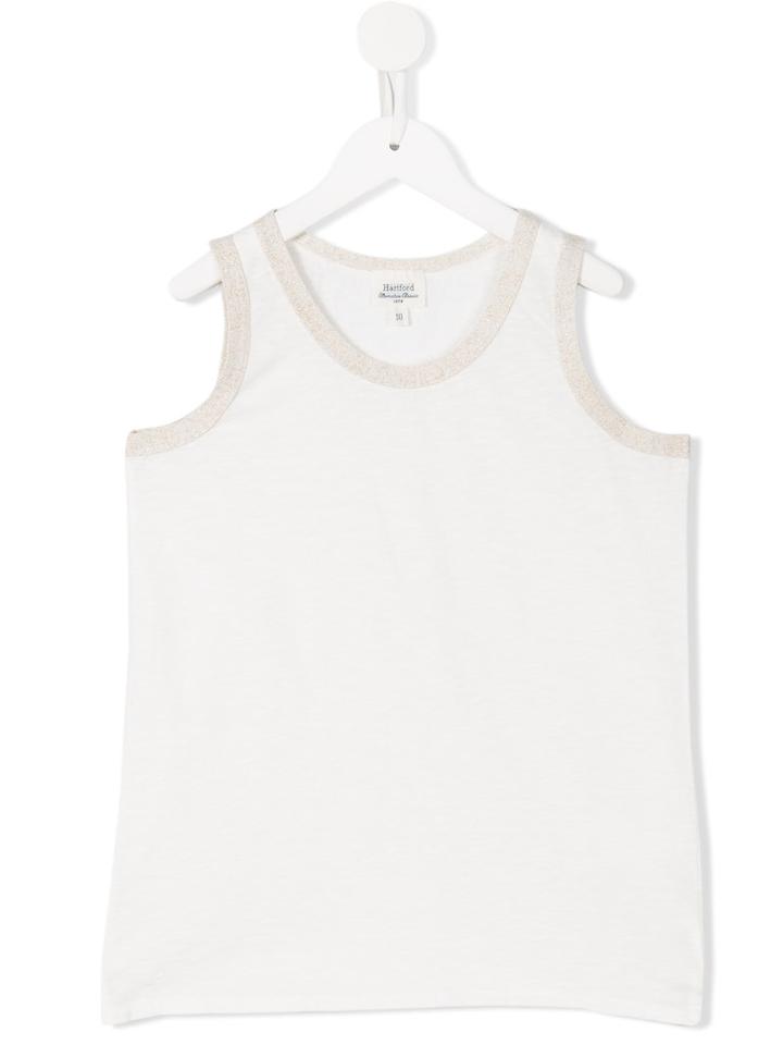 Hartford Kids Classic Tank Top, Girl's, Size: 10 Yrs, White