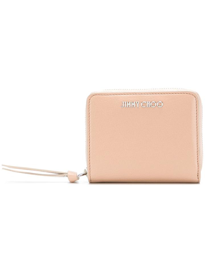 Jimmy Choo Regina Small Wallet - Nude & Neutrals