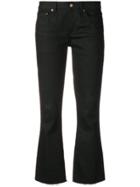 Saint Laurent Bootcut Skinny Trousers - Black