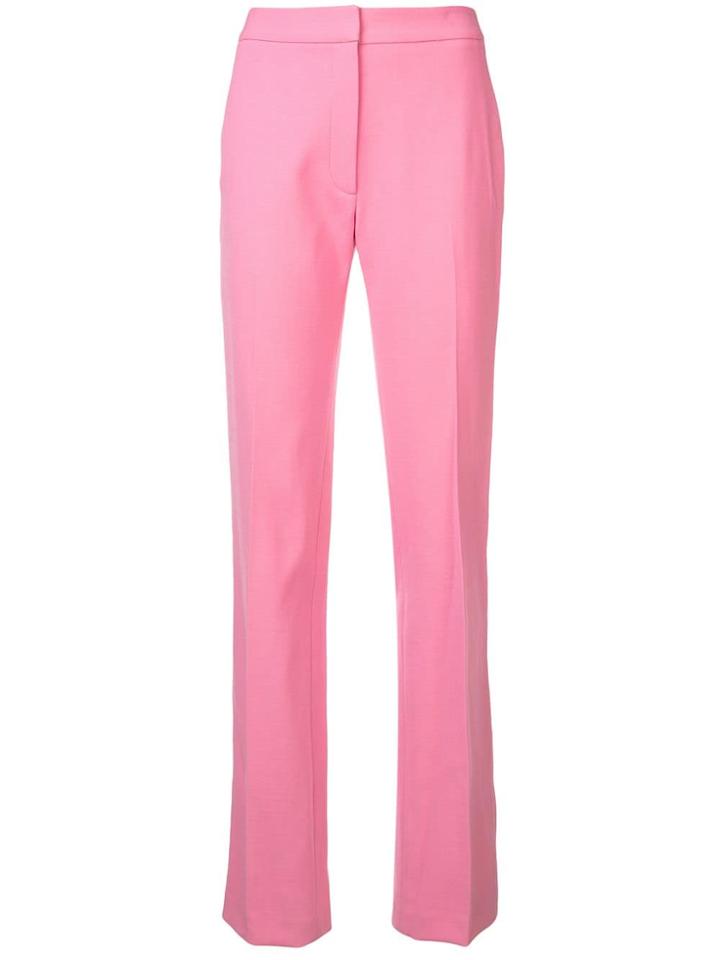 Carolina Herrera Straight Tailored Trousers - Pink