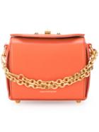 Alexander Mcqueen - Box Bag 16 - Women - Calf Leather - One Size, Yellow/orange, Calf Leather