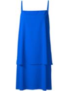 Grey Jason Wu Layered Spaghetti Strap Dress