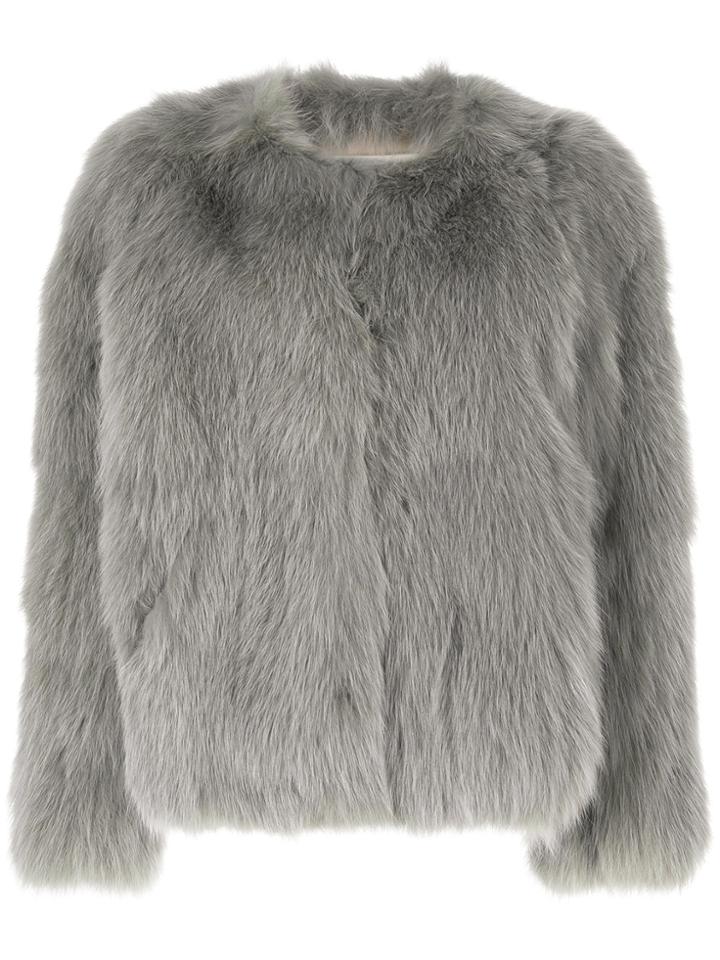 Sprung Frères Button Fastened Jacket - Grey