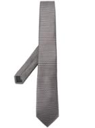 Lanvin Micro Pattern Tie - Grey