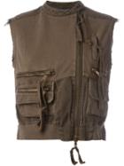 Haider Ackermann Biker Gilet