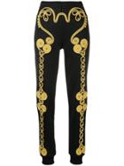 Moschino Embroidered Track Pants - Black