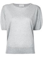 Dries Van Noten - 'napery' Top - Women - Polyamide/polyester/viscose - M, Women's, Grey, Polyamide/polyester/viscose
