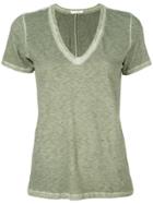 Rag & Bone V-neck T-shirt - Green