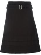 Romeo Gigli Vintage Belted A-line Skirt