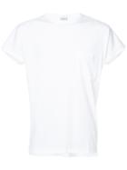 Second/layer Cap Sleeved Box T-shirt - White