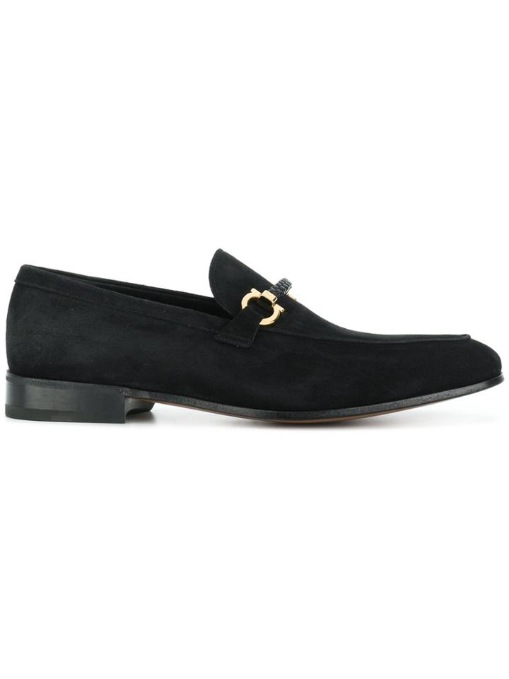 Salvatore Ferragamo Gancio Horsebit Loafers - Black