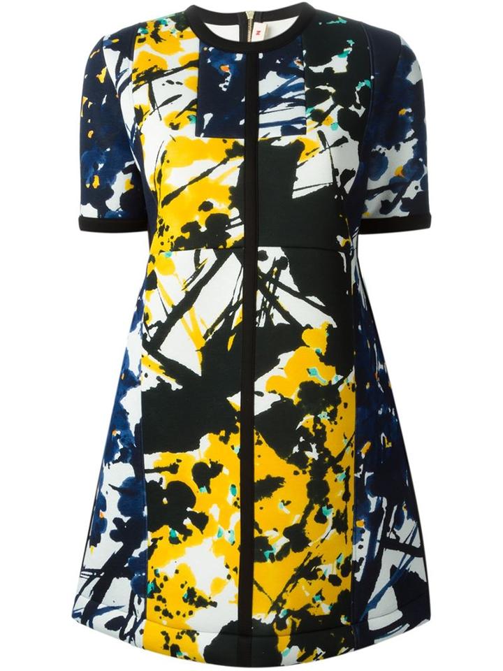 Marni Flower Print Dress