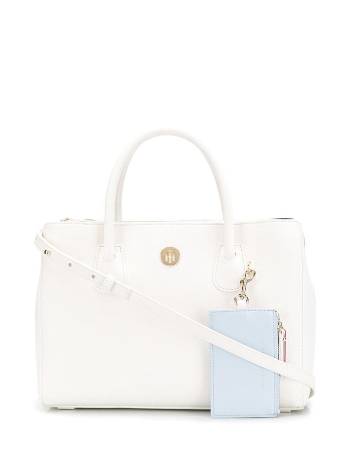 Tommy Hilfiger Tommy Work Tote Bag - White