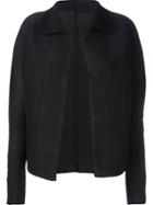 Issey Miyake Cauliflower Open Front Jacket - Black