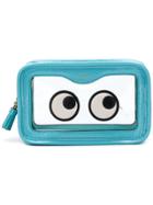 Anya Hindmarch Eyes Rainy Day Pouch - Blue