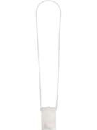 Ambush Hard Case Necklace - Silver