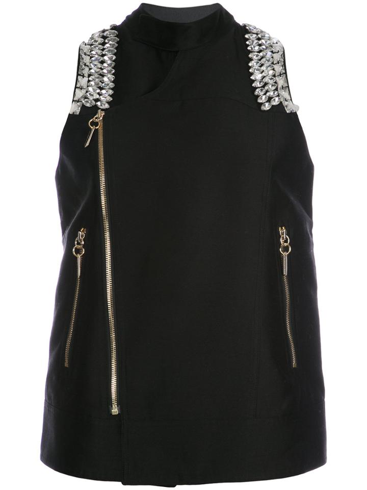 Thomas Wylde Salander Embellished Jacket - Black
