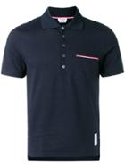 Thom Browne Jersey Polo Shirt - Blue