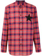 Givenchy Plaid Buttondown Shirt - Red