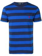 Polo Ralph Lauren Logo Striped T-shirt - Blue