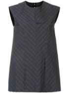 Ter Et Bantine Striped Sleeveless Top - Blue