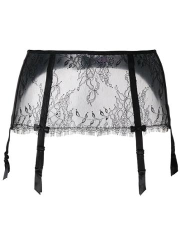Maison Close 'villa Satine' Garter Belt - Black