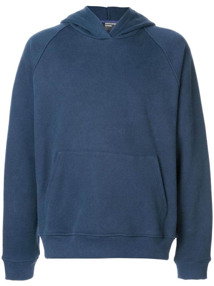 Enfants Riches Déprimés Checker Board Hoodie - Blue