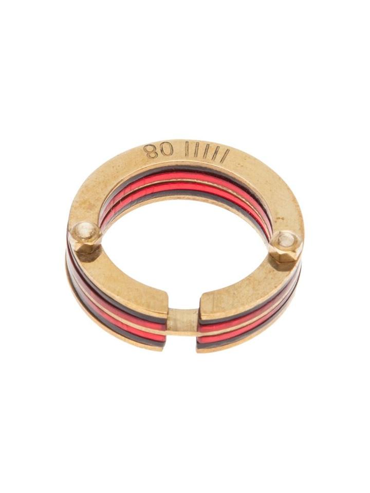 Sarah Angold Studio Tora Ring, Women's, Size: S, Metallic, Brass