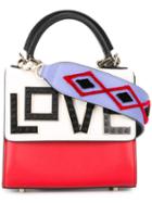 Les Petits Joueurs Love Micro Alex Shoulder Bag, Women's, Calf Leather