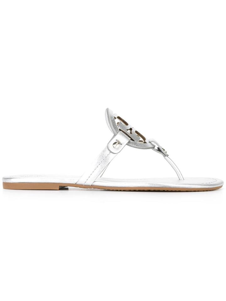 Tory Burch Miller Sandals - Metallic