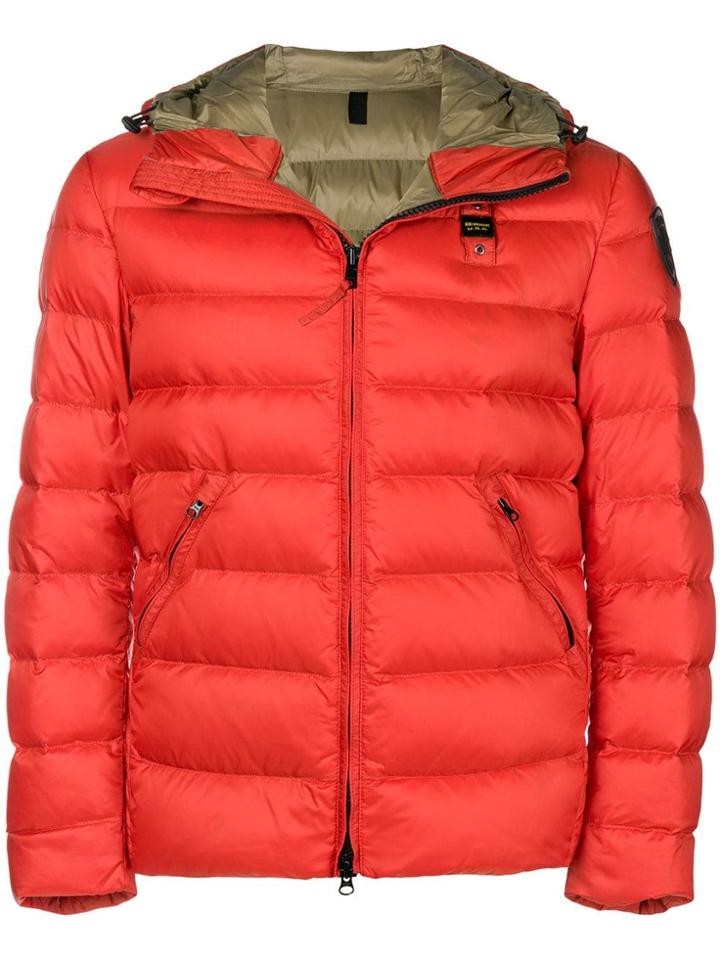 Blauer Padded Jacket - Yellow & Orange