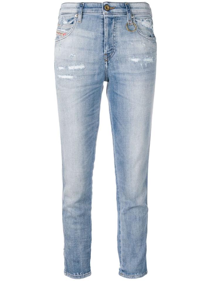 Diesel Slim-fit Babhila Jeans - Blue
