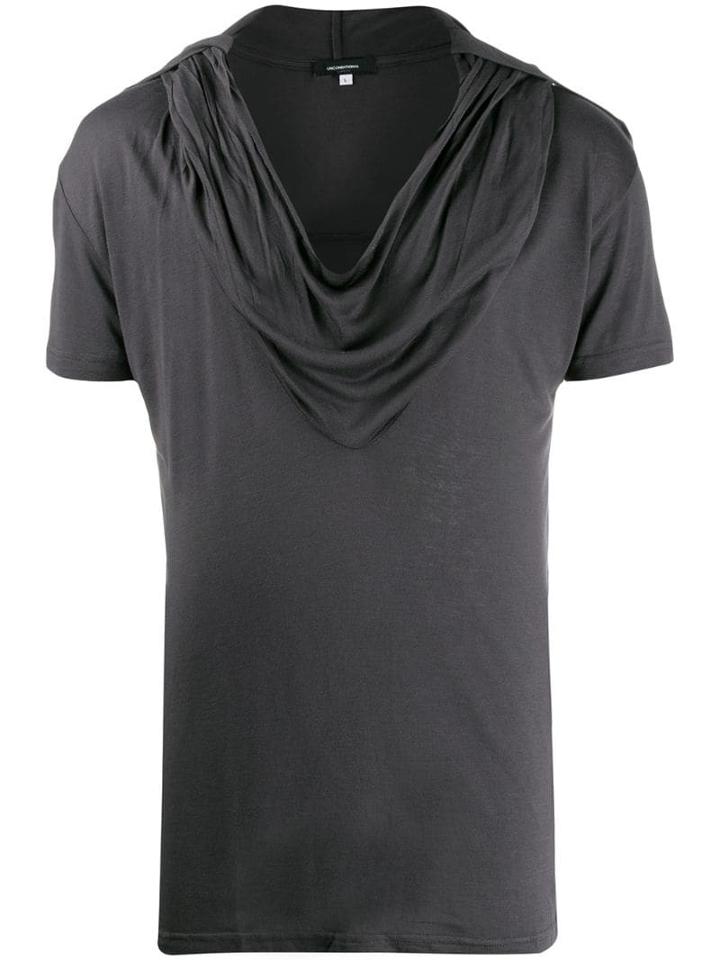 Unconditional Ghost Hooded T-shirt - Grey
