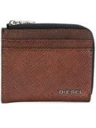 Diesel Textured Zipped Wallet