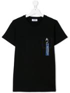 Moschino Kids Teen Pocket Print T-shirt - Black